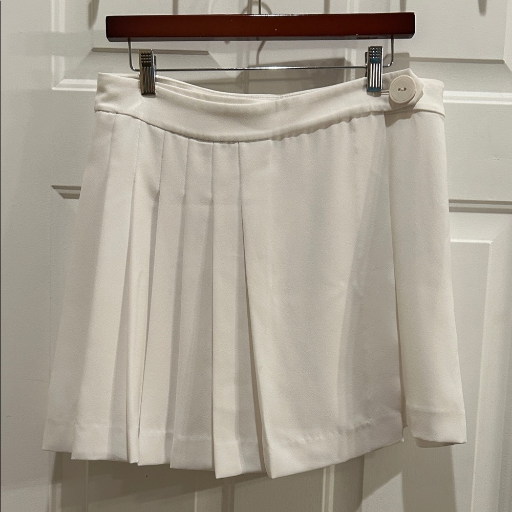Zara White Mini Skirt